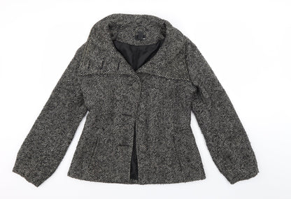 Womens UK Size 6 H&M Grey Jacket
