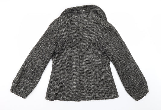 Womens UK Size 6 H&M Grey Jacket