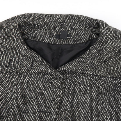 Womens UK Size 6 H&M Grey Jacket