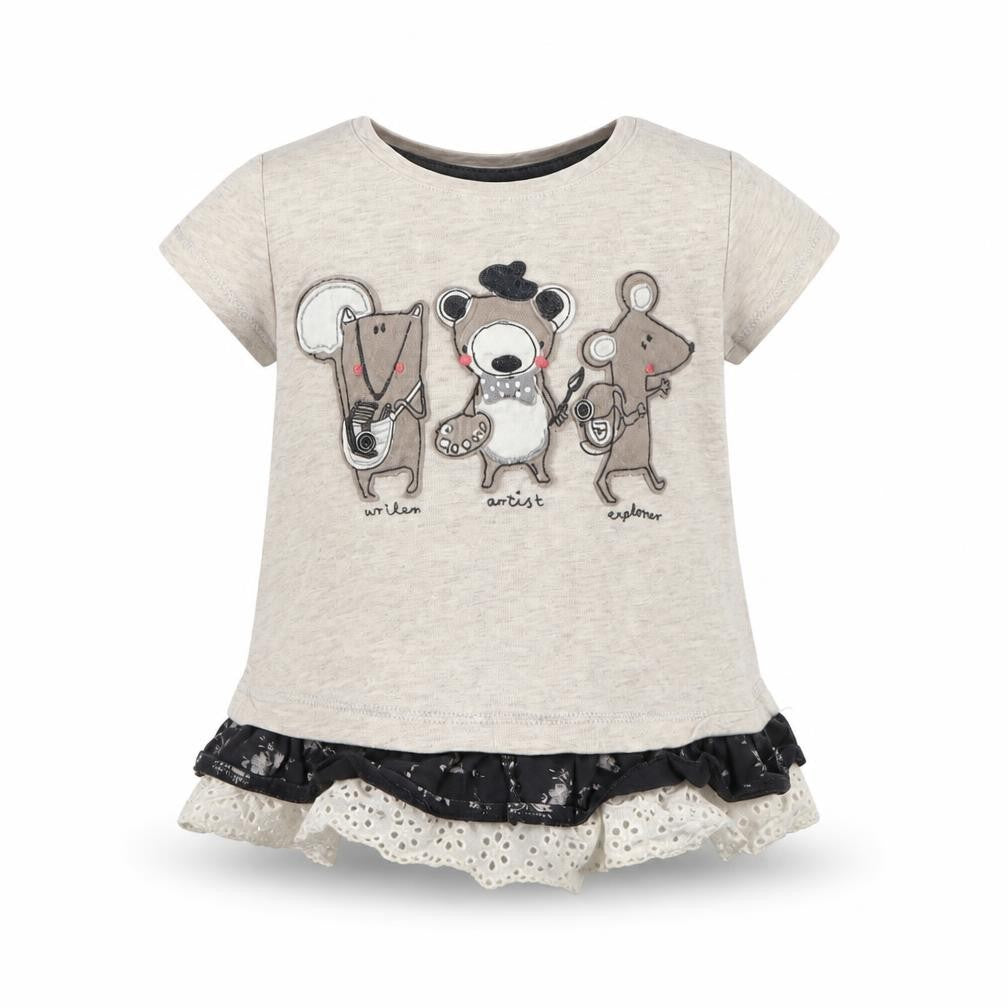 Next Girls Grey   Tunic Jumper Size 9-12 Months