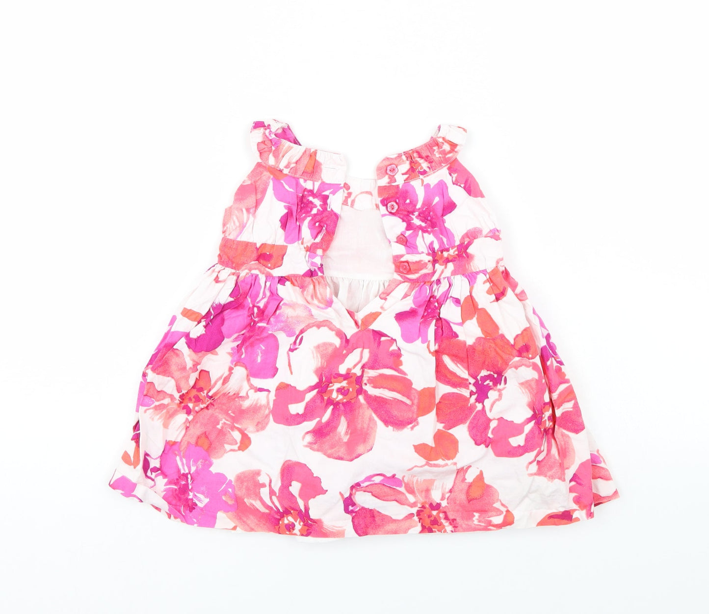 Maggie & Zoe Girls Multicoloured Floral  Tank Dress  Size 12 Months
