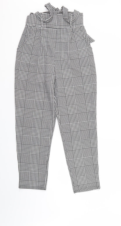 Womens UK Size 10 I SAW IT FIRST Regular Fit  Black Trousers