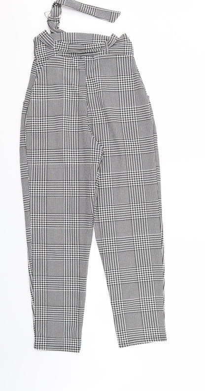 Womens UK Size 10 I SAW IT FIRST Regular Fit  Black Trousers