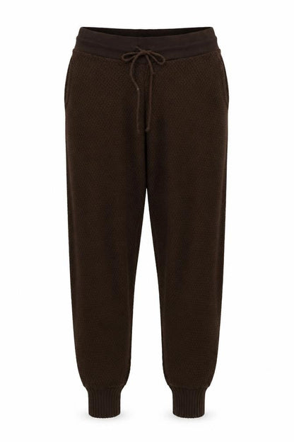 Womens UK Size M PRETTYLITTLETHING Regular Fit Sweatpants Brown Trousers