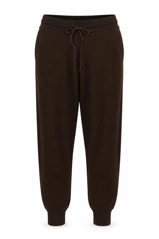 Womens UK Size M PRETTYLITTLETHING Regular Fit Sweatpants Brown Trousers