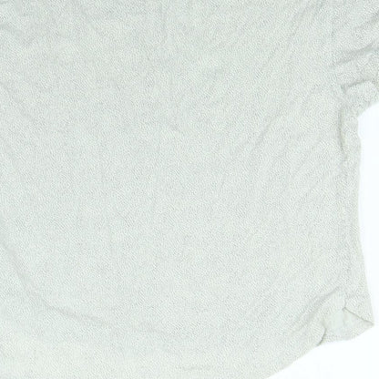 Womens UK Size S H&M Beige Basic T-Shirt