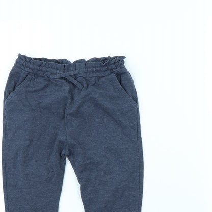 NEXT Girls Blue   Jogger Trousers Size 2 Years