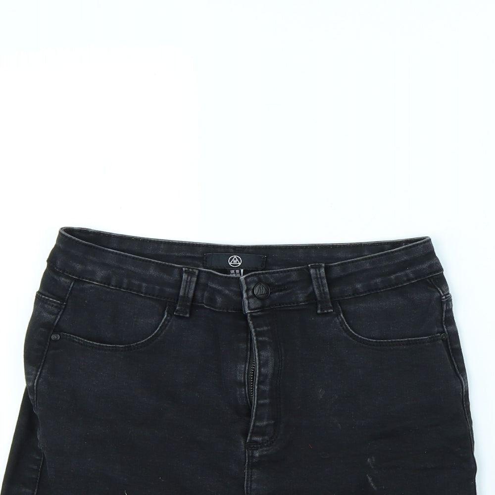 Missguided Womens Black   Mini Skirt Size 10