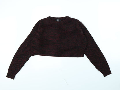New Look Girls Red   Pullover Jumper Size 12 Years