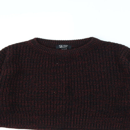 New Look Girls Red   Pullover Jumper Size 12 Years