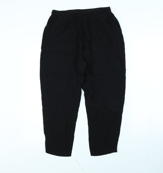 pretty little thing Womens Black   Dress Pants Trousers Size 10 L26 in
