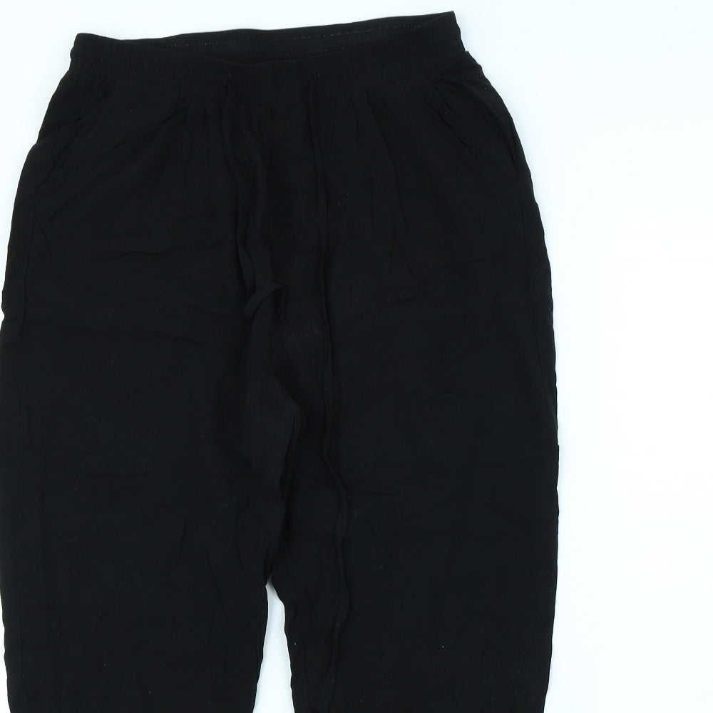 pretty little thing Womens Black   Dress Pants Trousers Size 10 L26 in