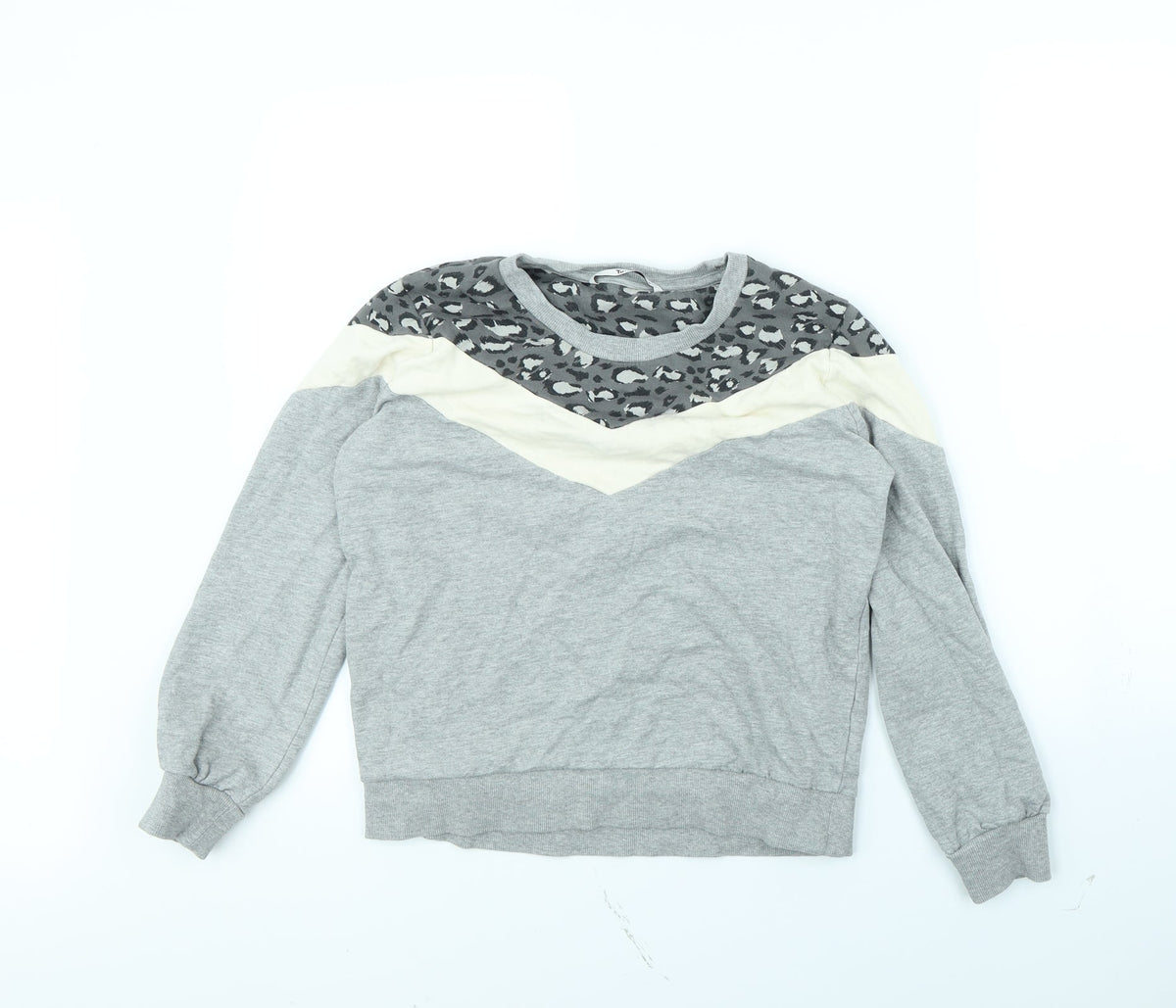 Tu Womens Grey   Pullover Jumper Size 8