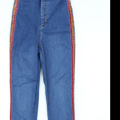 Topshop Womens Blue   Skinny Jeans Size 26 L28 in