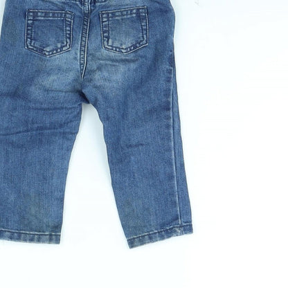 fred & flo Boys Blue   Straight Jeans Size 9 Months