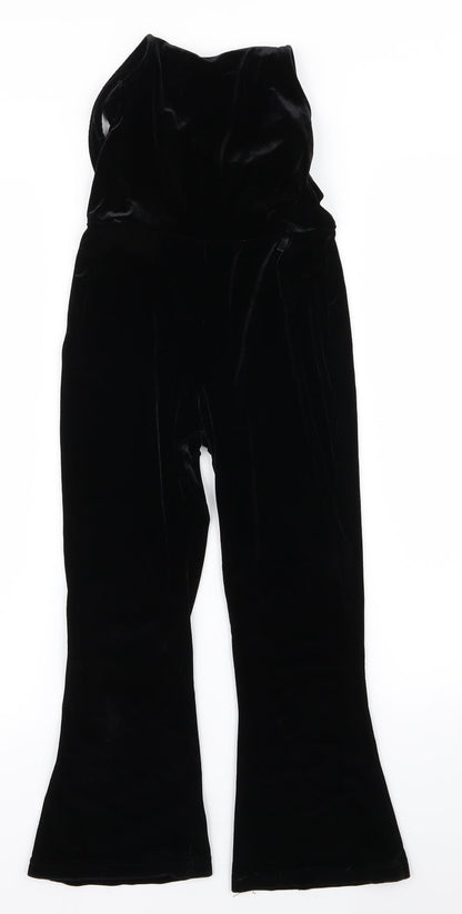 NEXT Womens Black   Playsuit One-Piece Size 8 L19 in