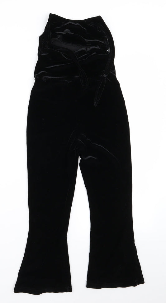 NEXT Womens Black   Playsuit One-Piece Size 8 L19 in