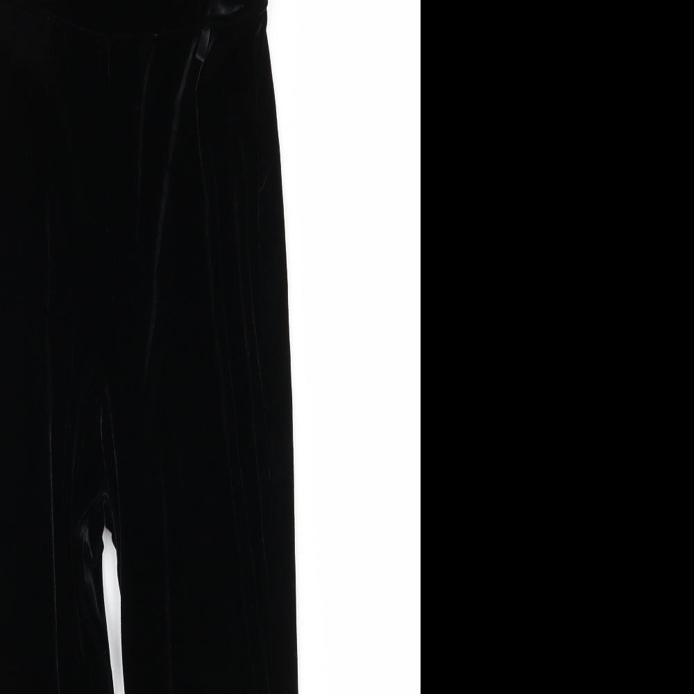 NEXT Womens Black   Playsuit One-Piece Size 8 L19 in