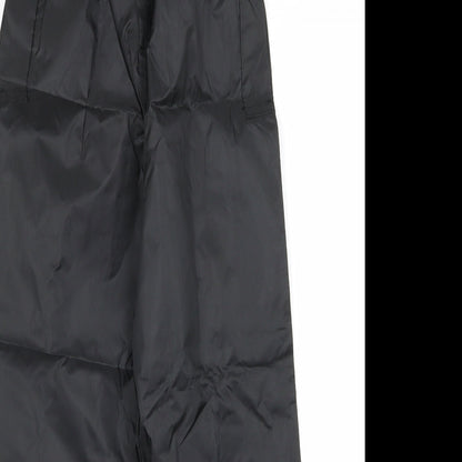 Womens UK Size 10 Preworn Regular Fit  Black Trousers