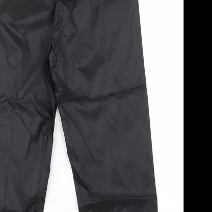 Womens UK Size 10 Preworn Regular Fit  Black Trousers