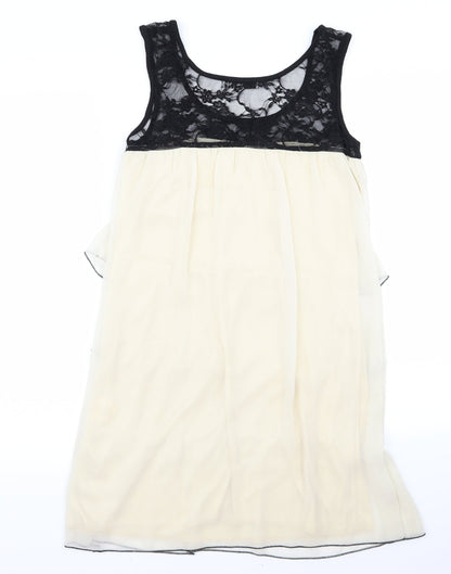 Preworn Womens White   A-Line  Size 10