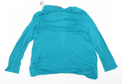 Preworn Womens Blue   Cardigan Jumper Size M