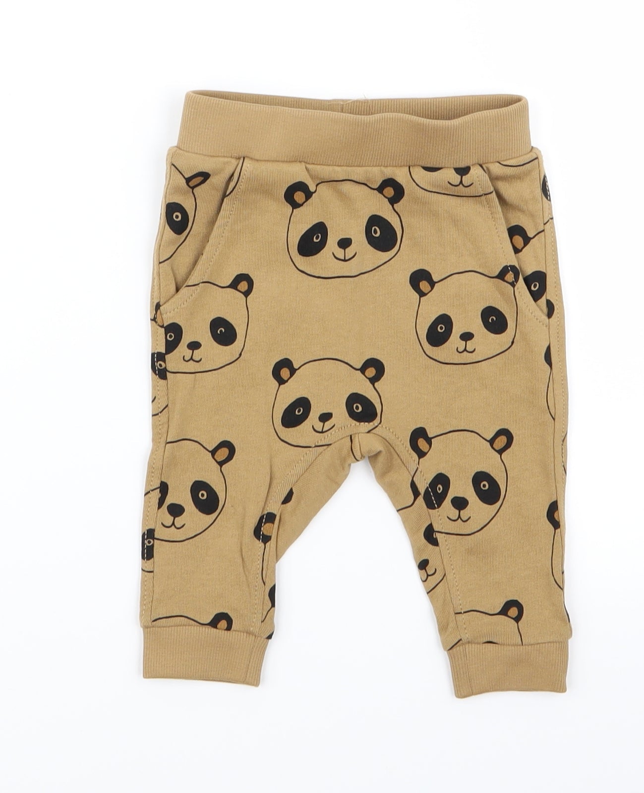 H&M Baby Brown Animal Print  Track Pants Trousers