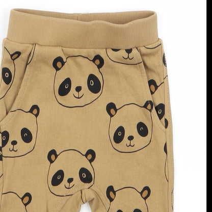H&M Baby Brown Animal Print  Track Pants Trousers