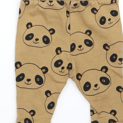 H&M Baby Brown Animal Print  Track Pants Trousers
