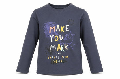 Nutmeg Boys Blue  Rayon Basic T-Shirt Size 5 Years  - V