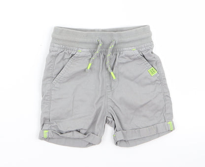 F&F Baby Grey   Cargo Trousers Size 12 Months