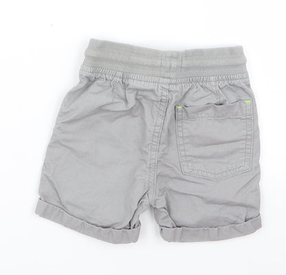 F&F Baby Grey   Cargo Trousers Size 12 Months