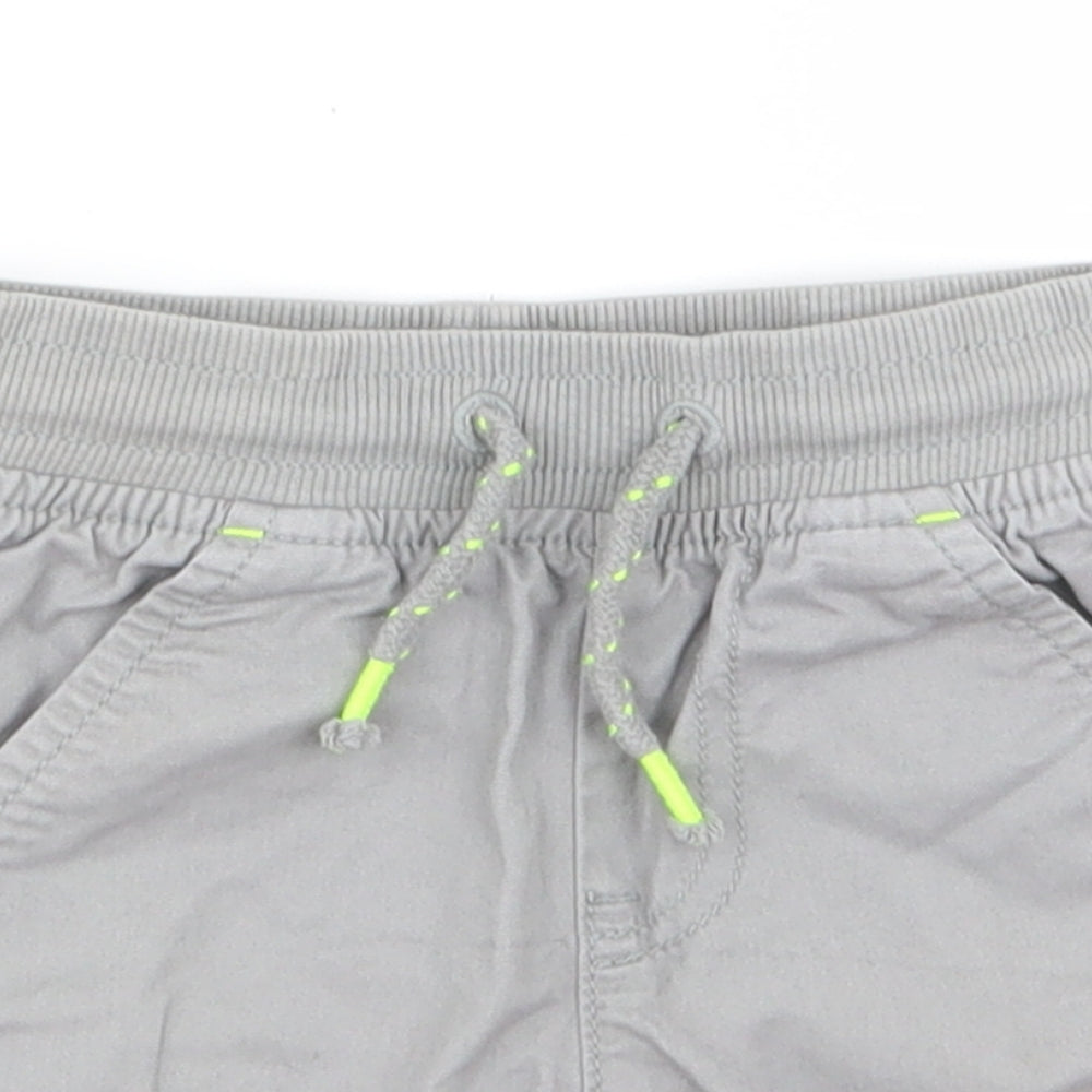 F&F Baby Grey   Cargo Trousers Size 12 Months