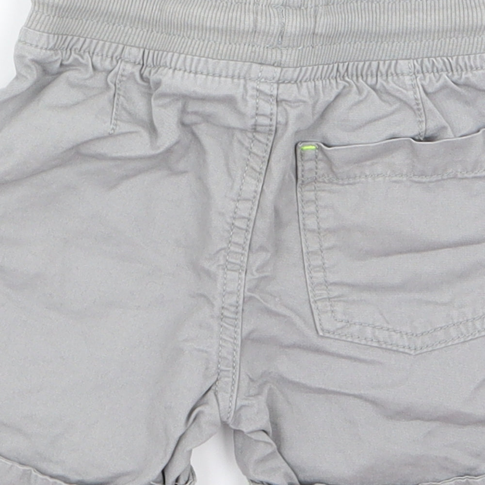 F&F Baby Grey   Cargo Trousers Size 12 Months