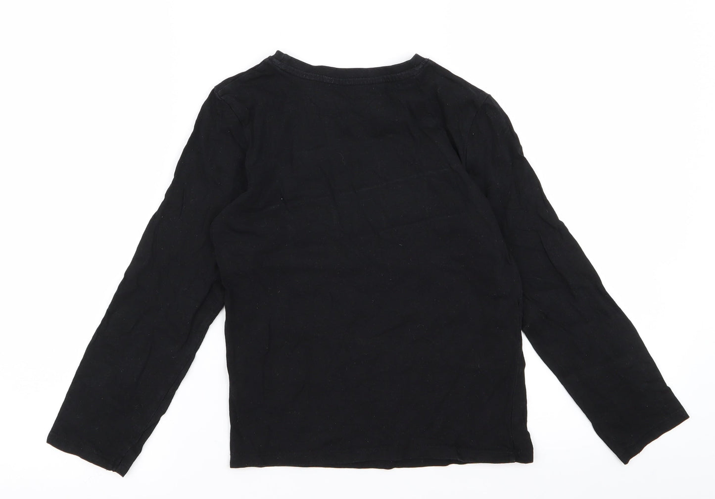 prmark Girls Black  Rayon  T-Shirt Size 8 Years  - new york