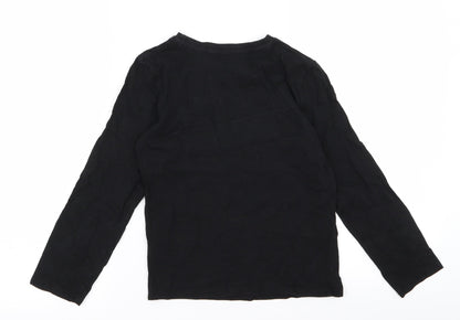 prmark Girls Black  Rayon  T-Shirt Size 8 Years  - new york