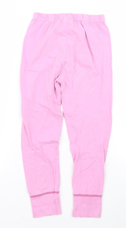 Preworn Girls Pink   Cami Pyjama Pants Size 5 Years  - trolls