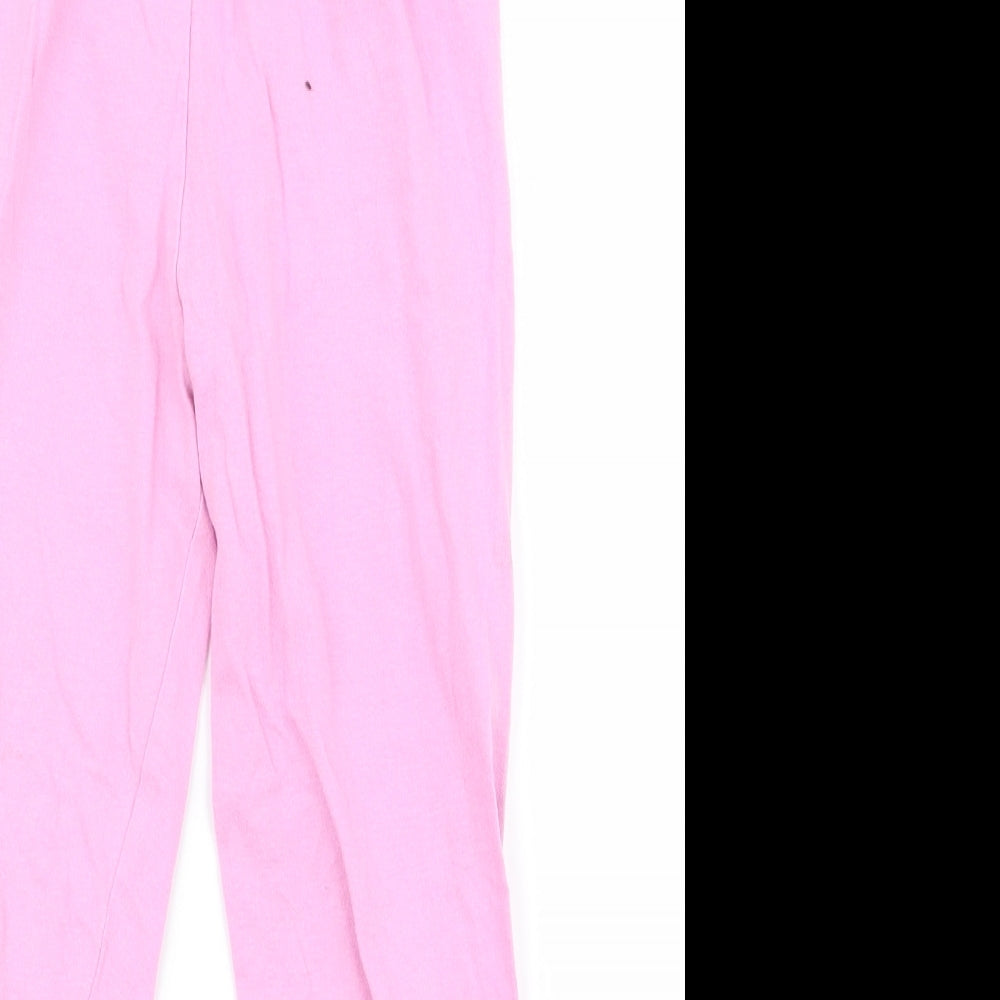 Preworn Girls Pink   Cami Pyjama Pants Size 5 Years  - trolls