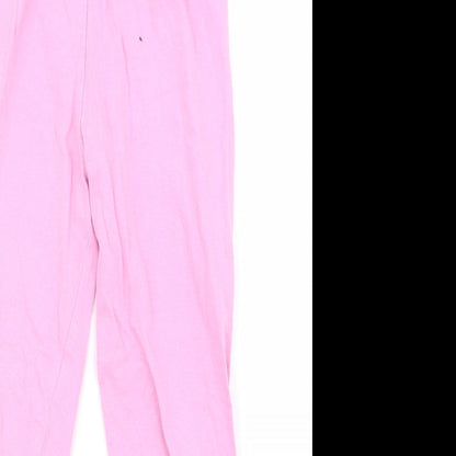 Preworn Girls Pink   Cami Pyjama Pants Size 5 Years  - trolls