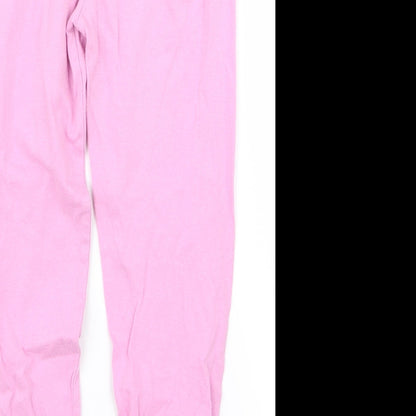 Preworn Girls Pink   Cami Pyjama Pants Size 5 Years  - trolls