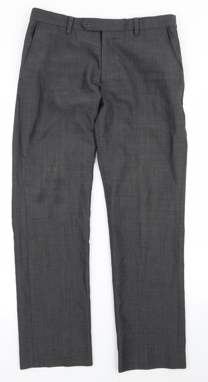 Womens UK Size 32 NEXT Regular Fit  Grey Trousers