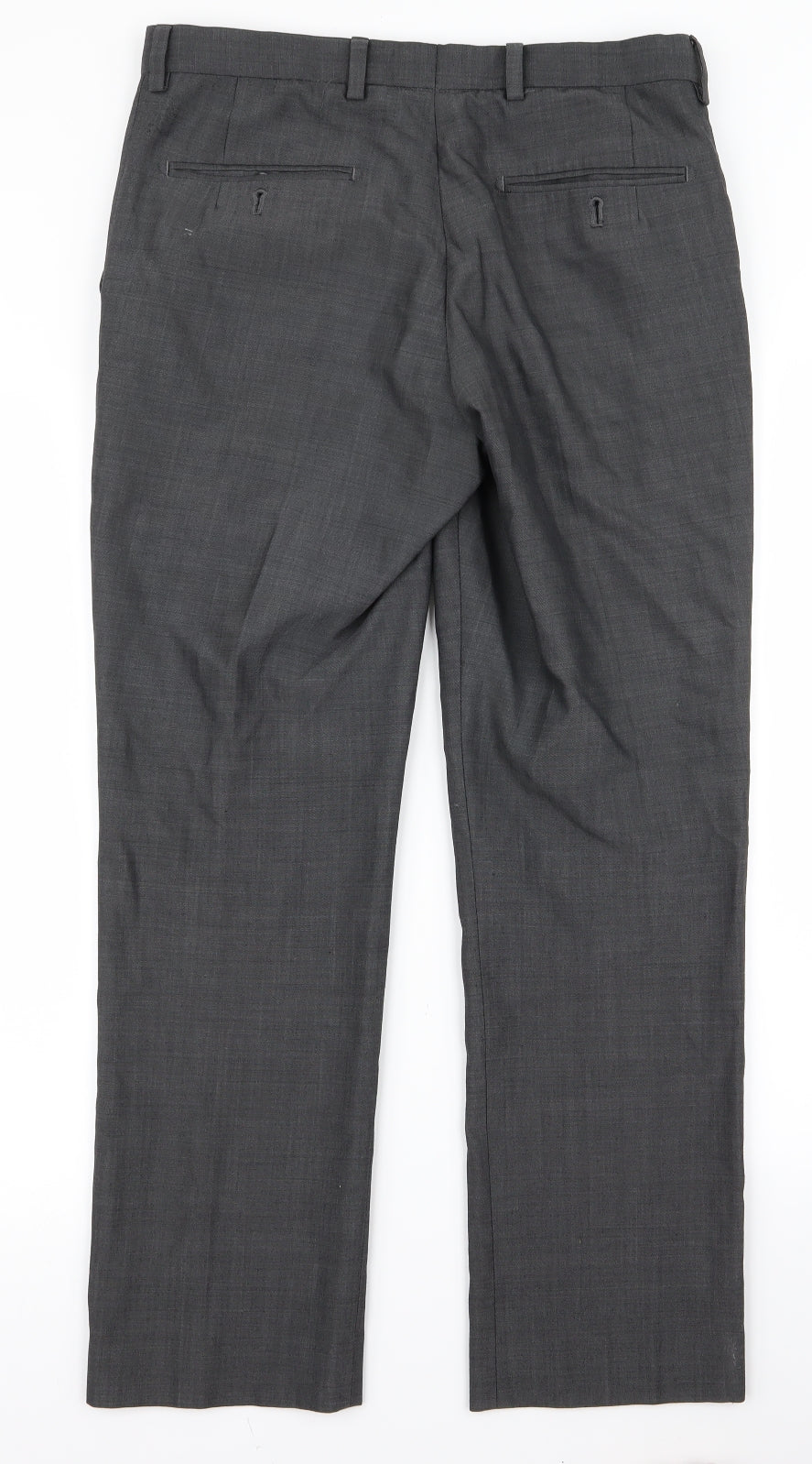 Womens UK Size 32 NEXT Regular Fit  Grey Trousers