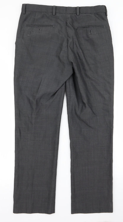 Womens UK Size 32 NEXT Regular Fit  Grey Trousers