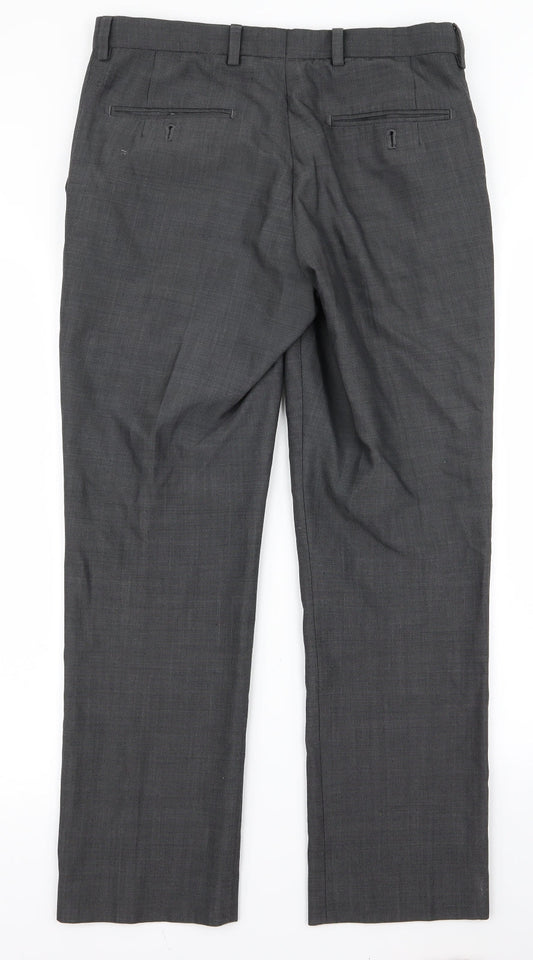Womens UK Size 32 NEXT Regular Fit  Grey Trousers