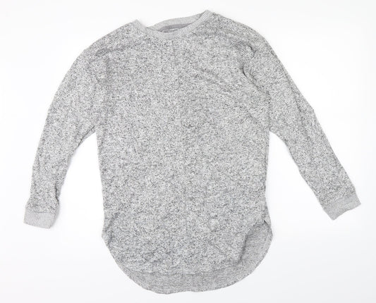 NEXT Womens Grey   Henley Jumper Size 10