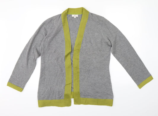 Country Casuals Womens Grey Cardigan Jumper Size M
