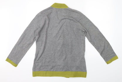 Country Casuals Womens Grey Cardigan Jumper Size M