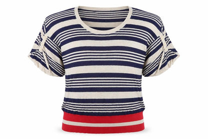 New Look Womens Multicoloured Striped  Pullover Jumper Size 12