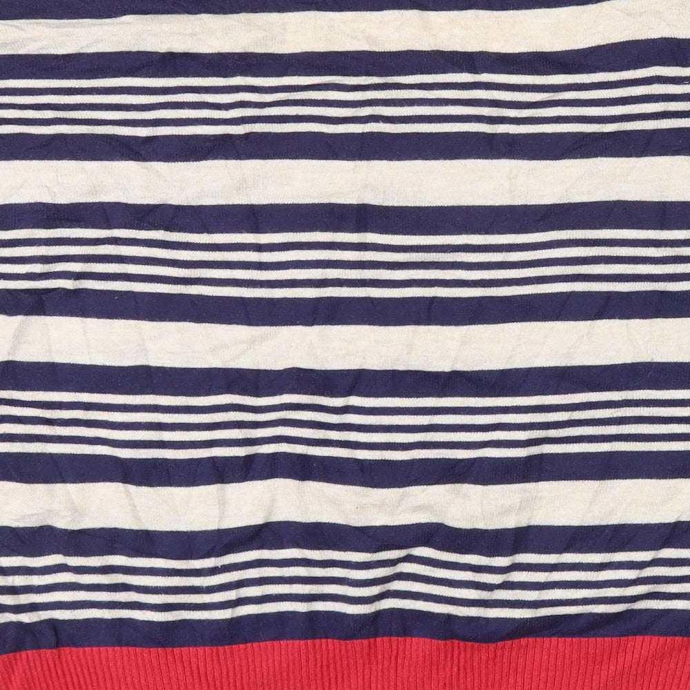 New Look Womens Multicoloured Striped  Pullover Jumper Size 12