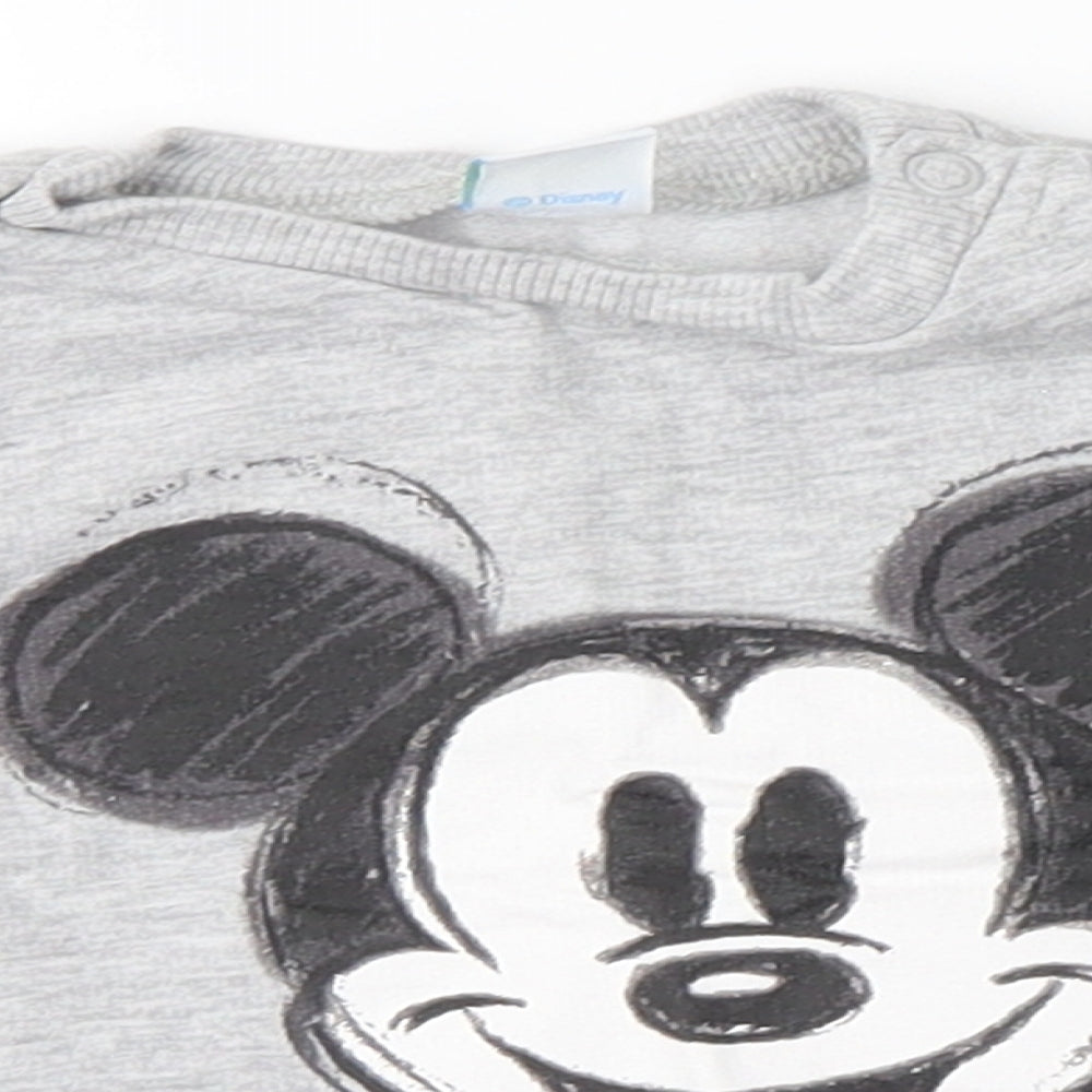 Disney Baby Baby Grey   Pullover Jumper Size 3-6 Months